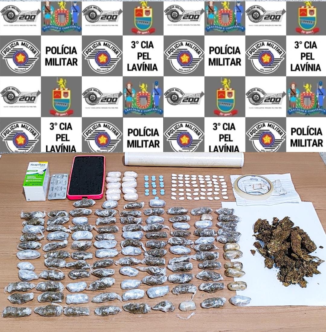 Mulher é flagrada com drogas ao tentar entrar em presídio