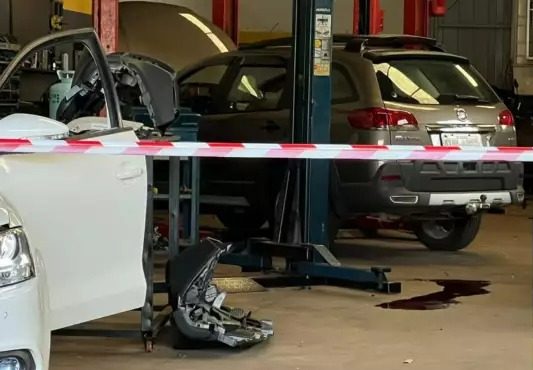 Homem morre após explosão de compressor em oficina