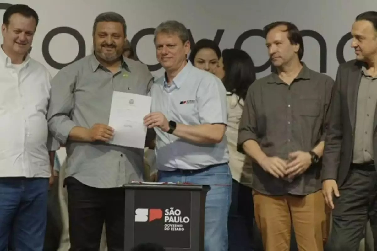 Em Araçatuba, Tarcísio anuncia pacote de R$ 3,3 bilhões