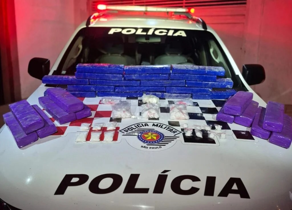 PM encontra 29 kg de maconha e pasta base em obra de Birigui