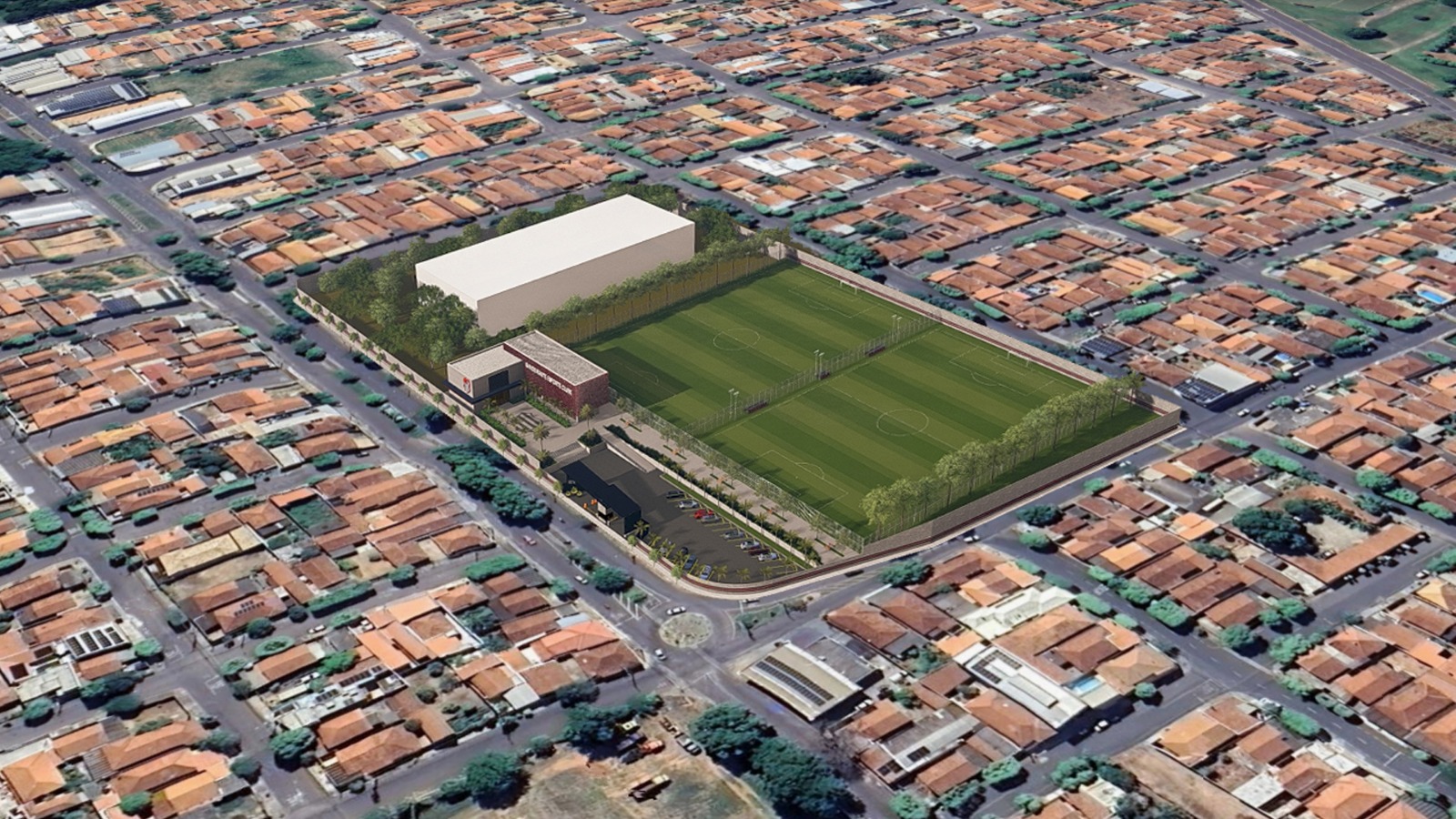 Bandeirante avança projeto para construir CT no campo do Flamengo