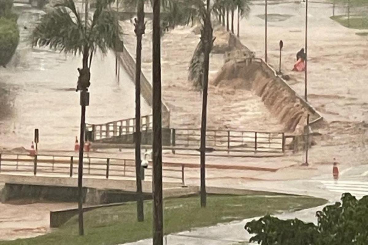 Chuva forte volta a causar alagamentos em Birigui