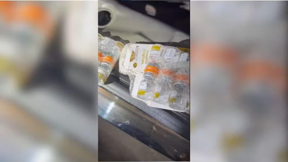 PRF prende homem com Mounjaro e produtos ilegais na BR-153