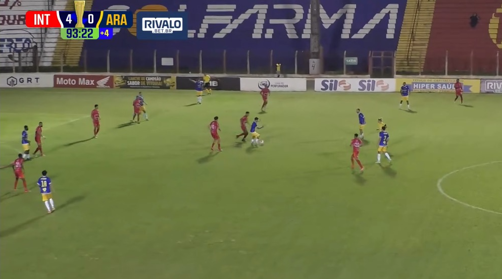 Inter goleia Araçatuba e segue firme na liderança da A4